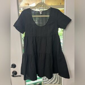 🖤👗UNIVERSAL THREAD👗🖤BLACK TIERED MINI DRESS SIZE XSMALL